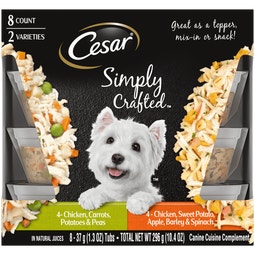 Simply Crafted, Canine Cuisine Complement, Chicken Recipe Variety Pack image