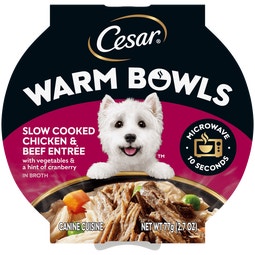 Warm Bowls Chicken & Beef With Vegetables Entrée image