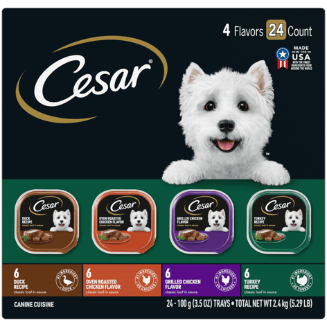 Cesar wet dog sale food coupons