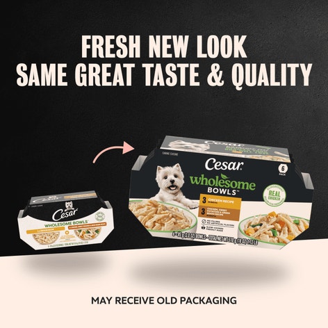 Wholesome Bowls Wet Dog Food, Chicken Variety Pack image 1