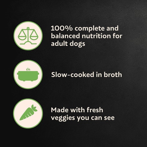 Wholesome Bowls Wet Dog Food, Chicken & Beef Variety Pack image 1