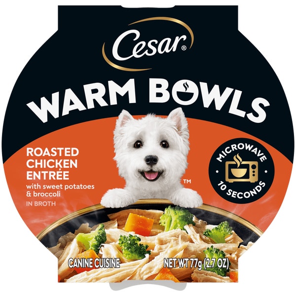 Warm Bowls Roasted Chicken Entrée With Sweet Potatoes & Broccoli image 1