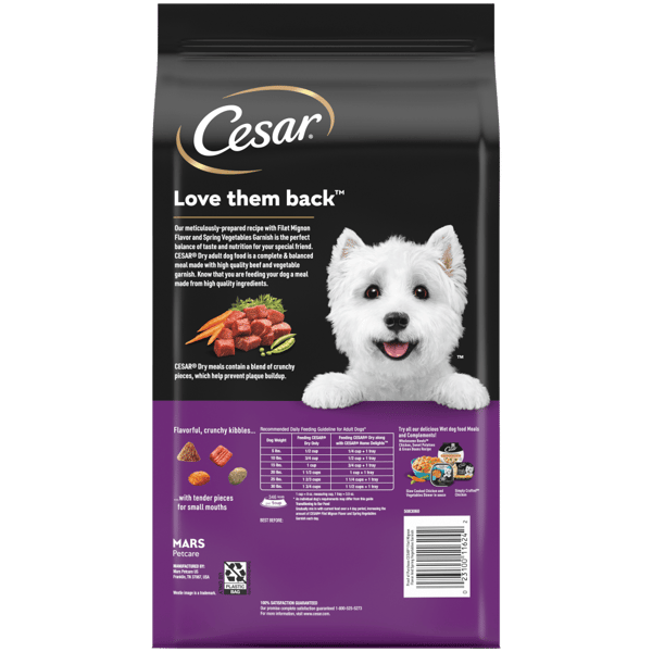 Cesar filets shop dog food