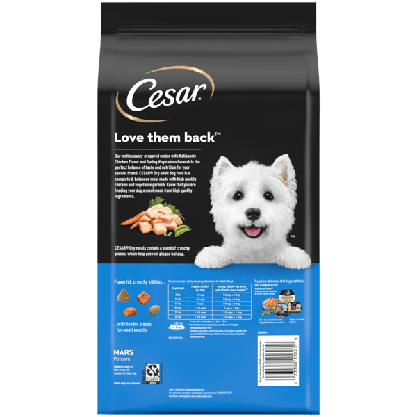 Cesar dry dog food sale
