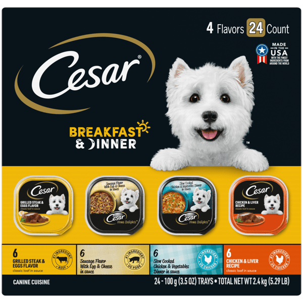 Cesar variety pack top