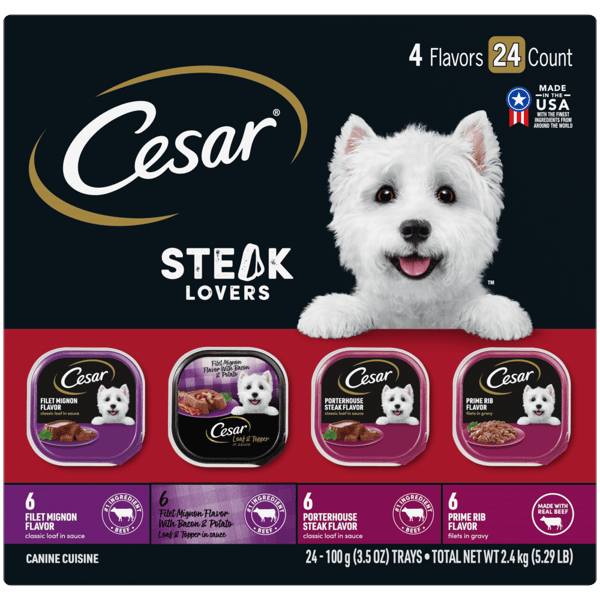 Cesar dog shop food family dollar