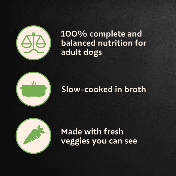 Wholesome Meals Wet Dog Food, Beef & Chicken with Vegetables image 3