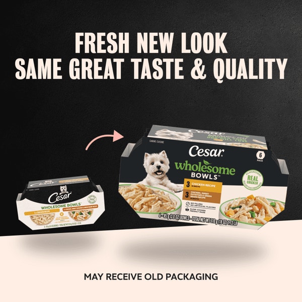 Wholesome Bowls Wet Dog Food, Chicken Variety Pack image 5