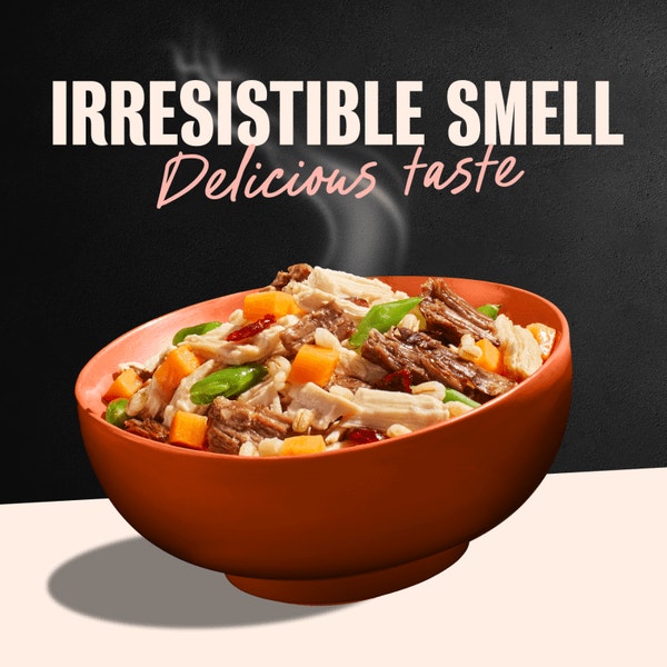 Warm Bowls Chicken & Beef With Vegetables Entrée image 4