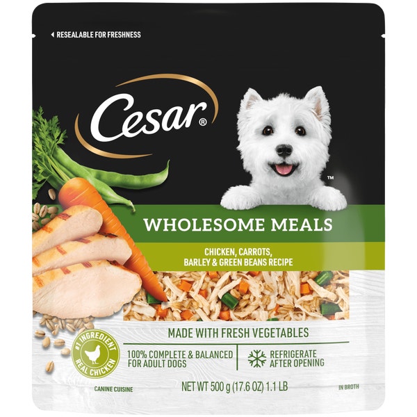Cesar Wholesome Meals Chicken, Carrots, Barley & Green Beans image 1