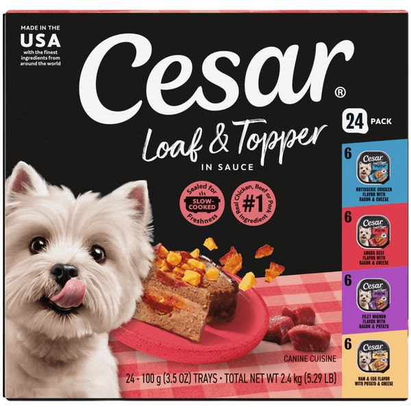 Chicken, Steak, Beef & Ham Flavor Varieties 24ct Multipack image 1