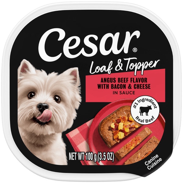 Loaf & Topper in Sauce Angus Beef  with Bacon & Cheese image 1