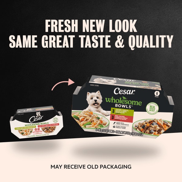 Wholesome Bowls Wet Dog Food, Chicken & Beef Variety Pack image 5