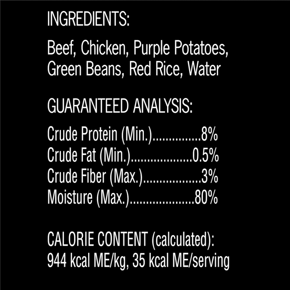 Simply Crafted, Chicken & Beef Variety Pack ingredients image 2