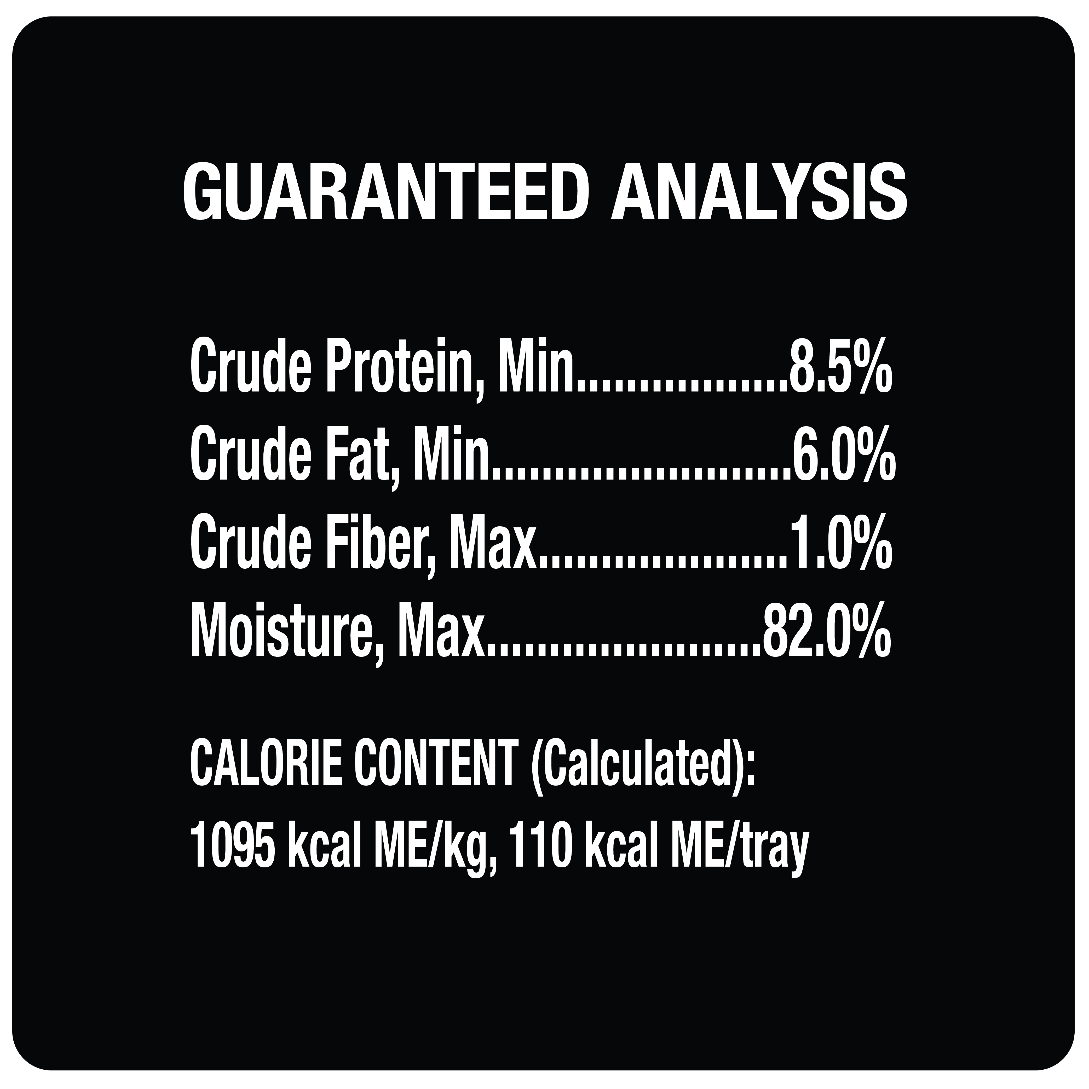 Classic Loaf in Sauce Lamb guaranteed analysis image