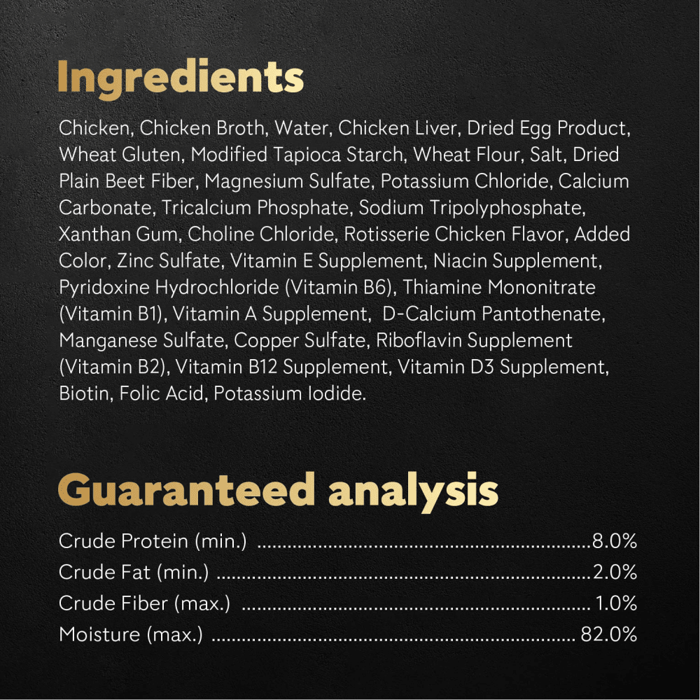 Rotisserie Chicken Mini-Pouch ingredients image