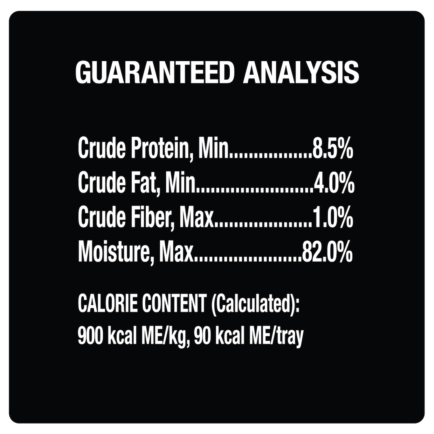 Classic Loaf in Sauce Turkey guaranteed analysis image