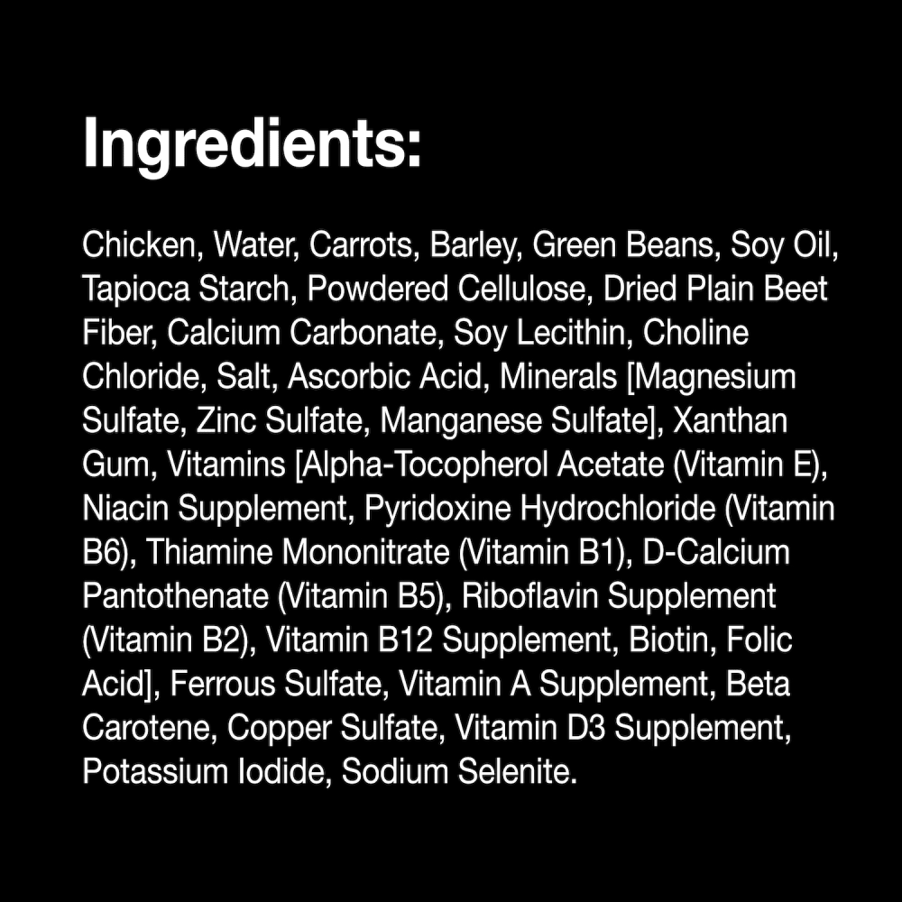 Wholesome Bowls™ Chicken, Carrots, Barley & Green Beans ingredients image