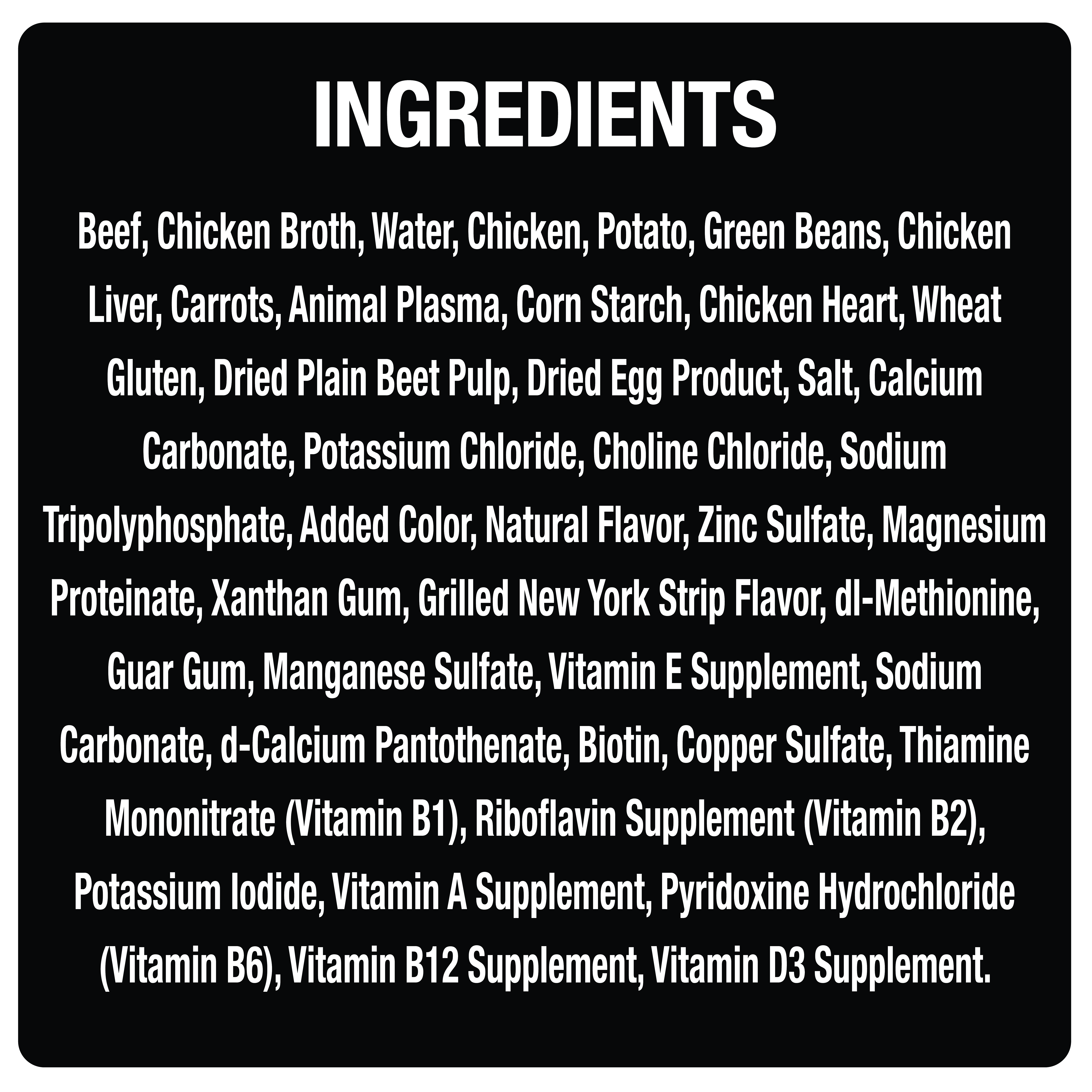 Steak Lover's 36 ct Multipack ingredients image 6