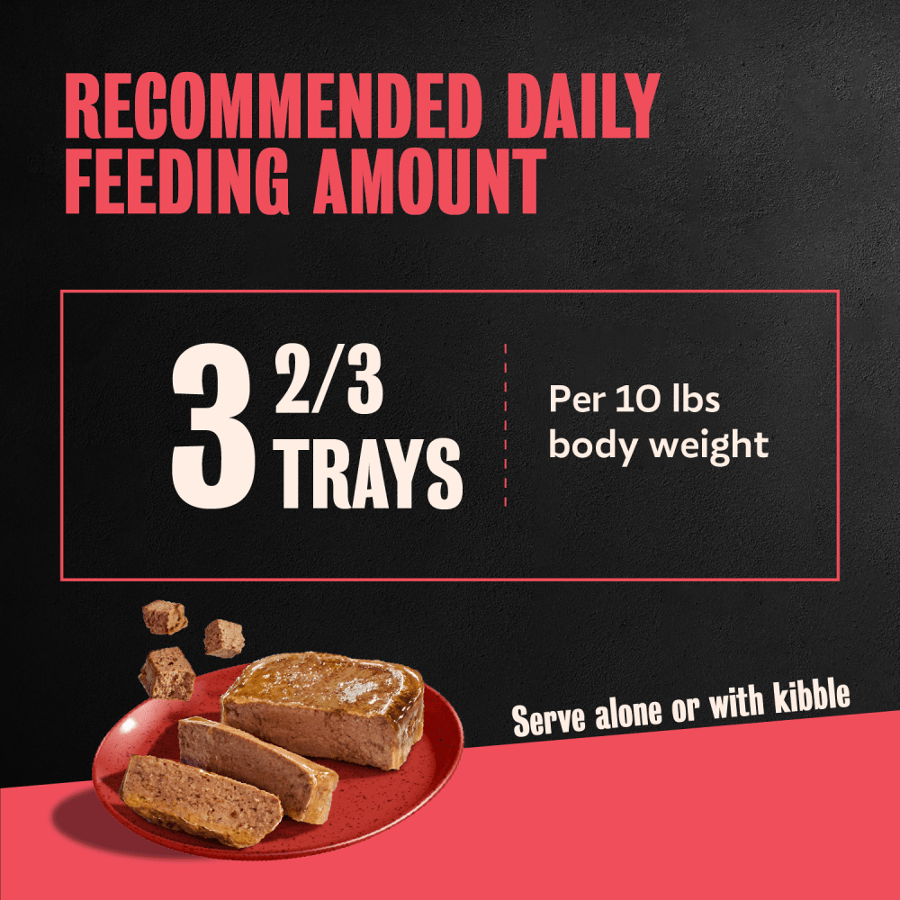 Classic Loaf in Sauce Beef feeding guidelines image