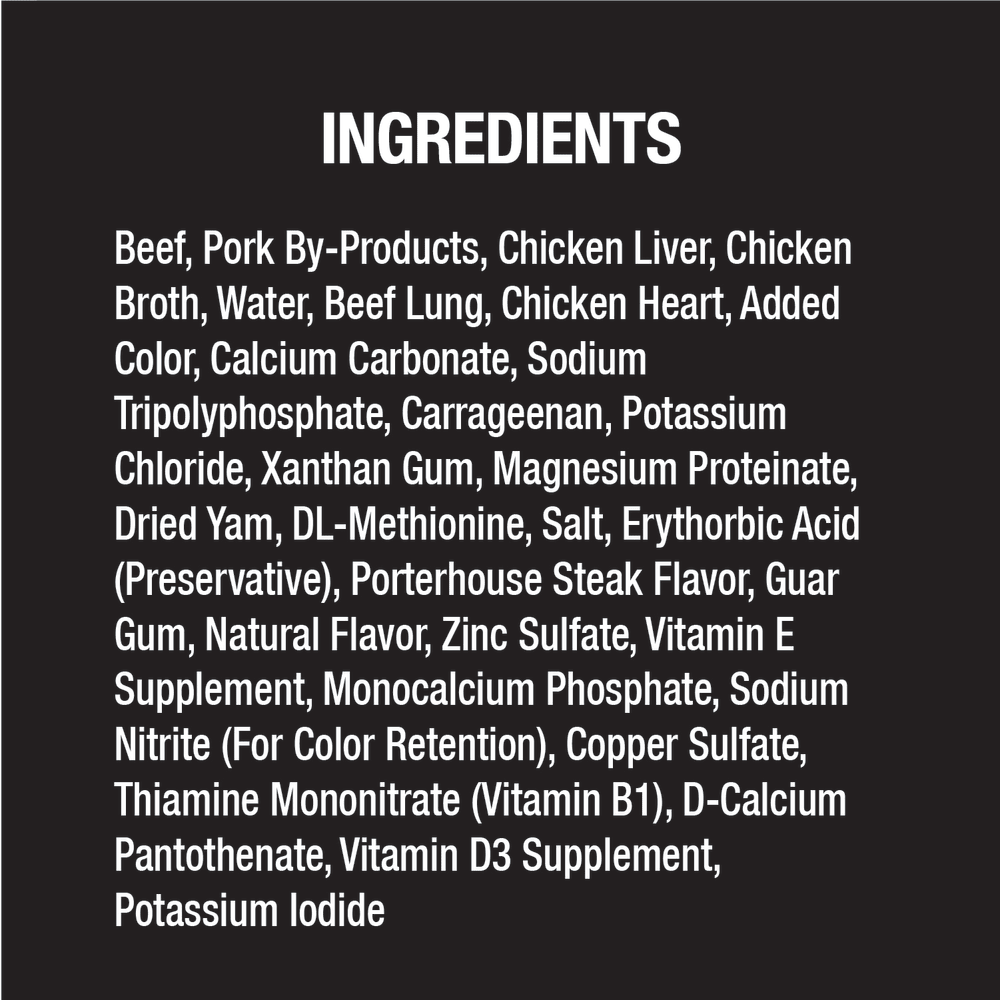 Classic Loaf in Sauce Porterhouse Steak ingredients image