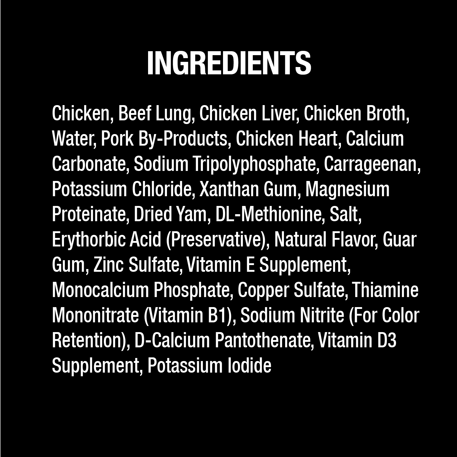 Poultry, Steak & Beef Varieties 36ct Multipack ingredients image 5