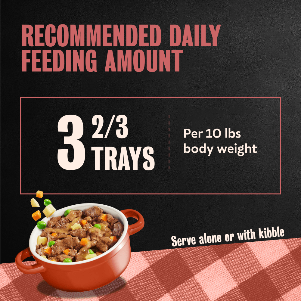 Home Delights™ Beef Stew feeding guidelines image
