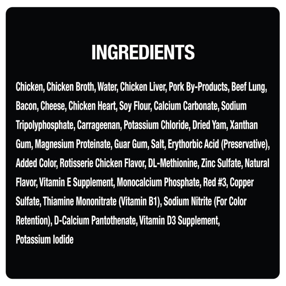 Bacon Feast 12ct Multipack ingredients image