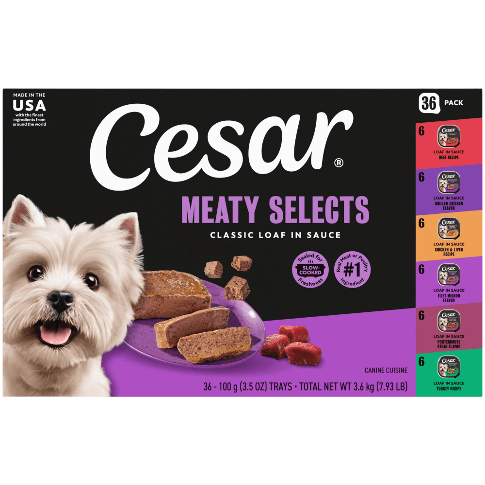 Poultry, Steak & Beef Varieties 36ct Multipack | CESAR®