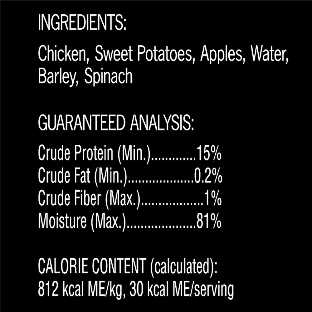 Simply Crafted, Canine Cuisine Complement, Chicken Recipe Variety Pack ingredients image 2