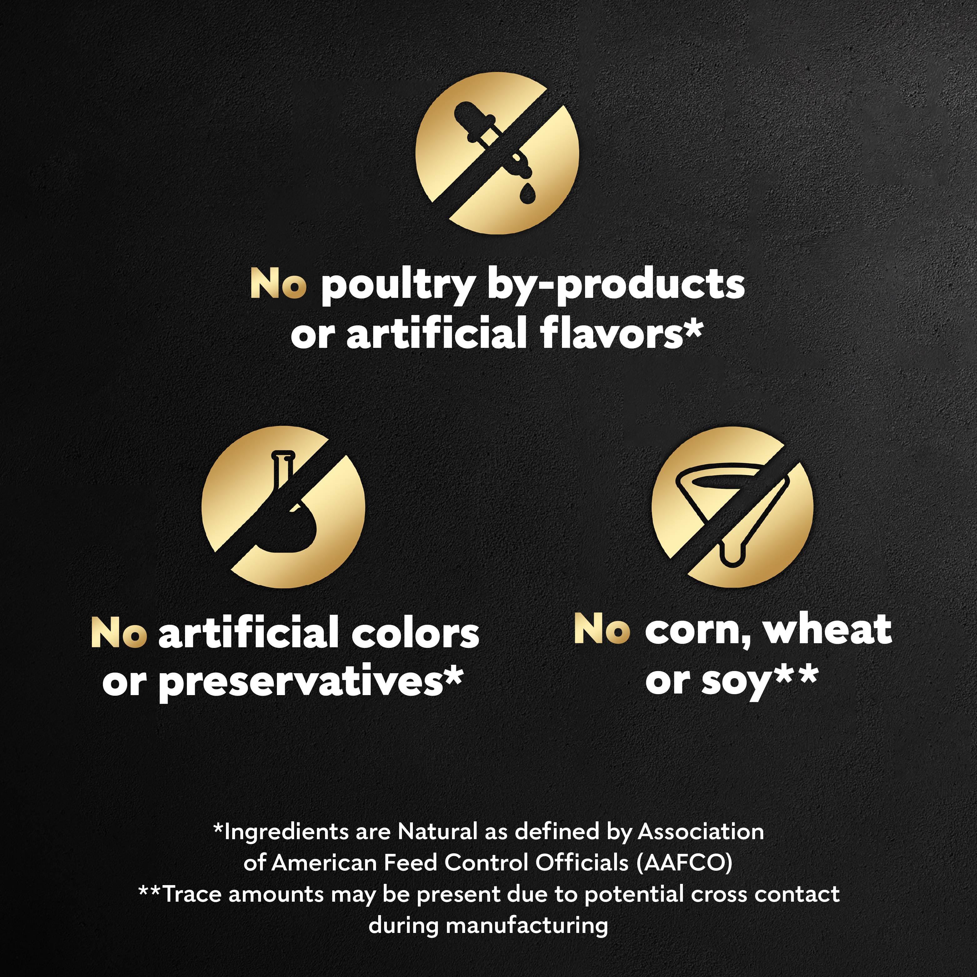 Cesar Simply Crafted Adult Wet Dog Food Toppers, Chicken, (24) 1.3 oz. Tubs guaranteed analysis image