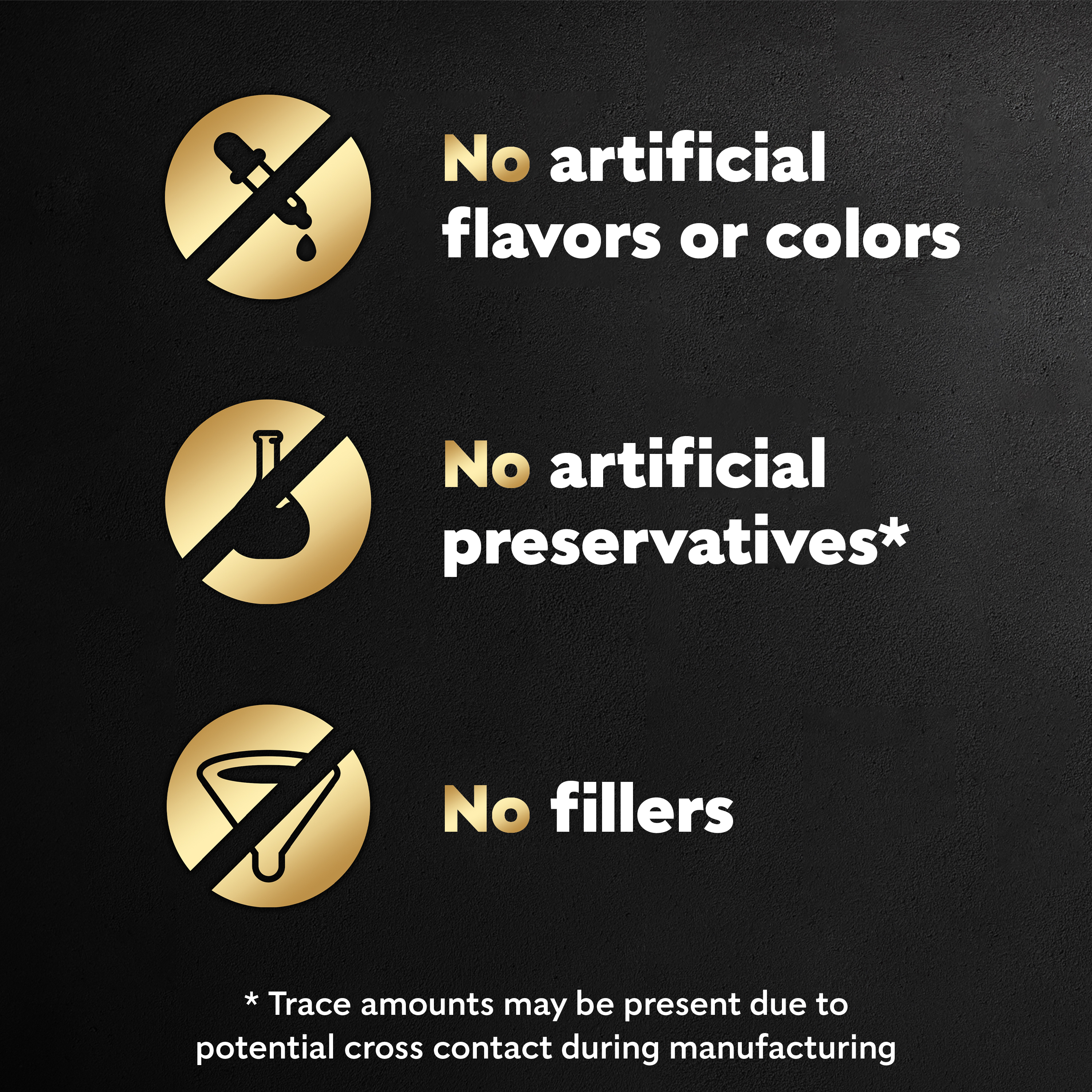 Cesar Simply Crafted™ Chicken, Carrots, Potatoes, & Peas guaranteed analysis image