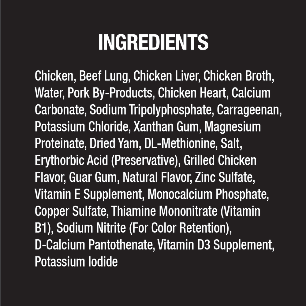 Classic Loaf in Sauce Grilled Chicken ingredients image