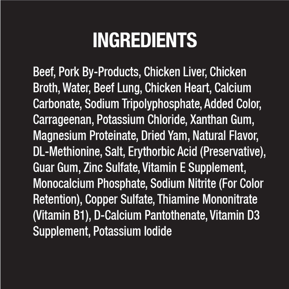 Beef, Steak & Chicken Flavor Varieties 24ct Multipack ingredients image