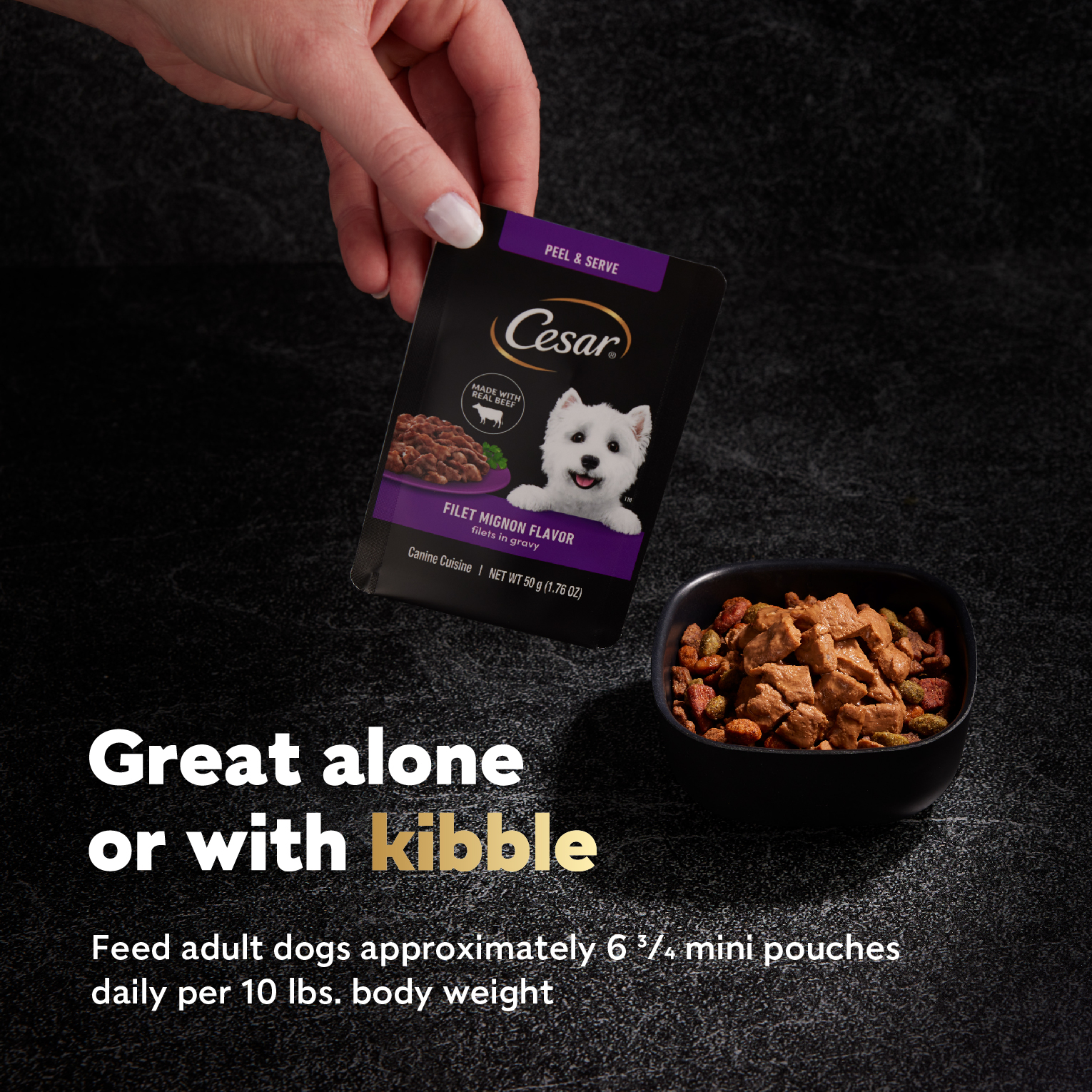 Filet Mignon Mini-Pouch guaranteed analysis image